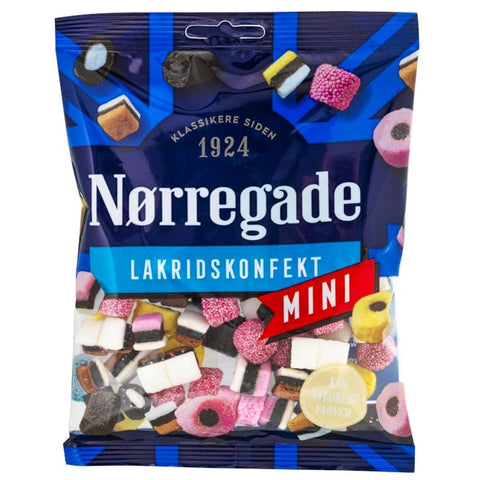 Nørregade Englisch Weingummi & Lakritzkonfekt Mini 300g