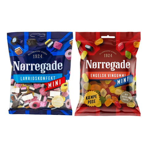Nörregade englisches Lakritz und Weingummi