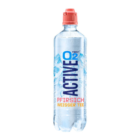 O2 Active Pfirsich Weisser Tee 0,75l