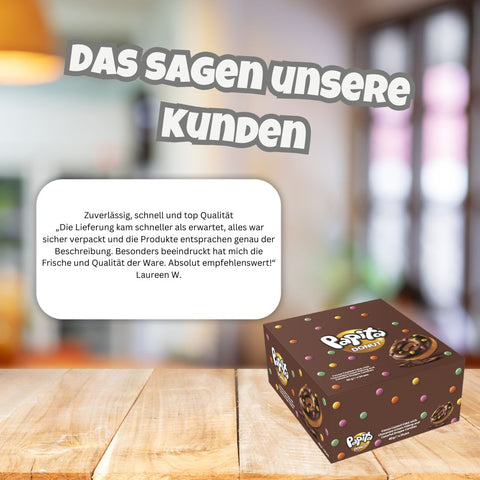 Papita Donut Schokolade 24x 40g
