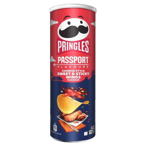 Pringles Passport  Chinese Style Sweet & Sticky Wings 165g