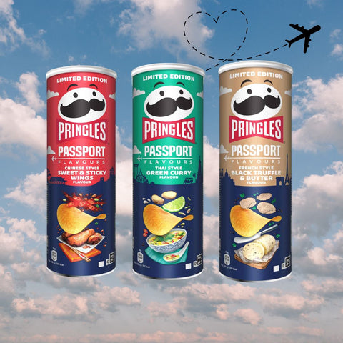 Pringles Passport Flavours Mix 3x165g