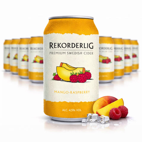 24x Rekorderlig Mango/Raspberry 0,33l 4,5%vol.