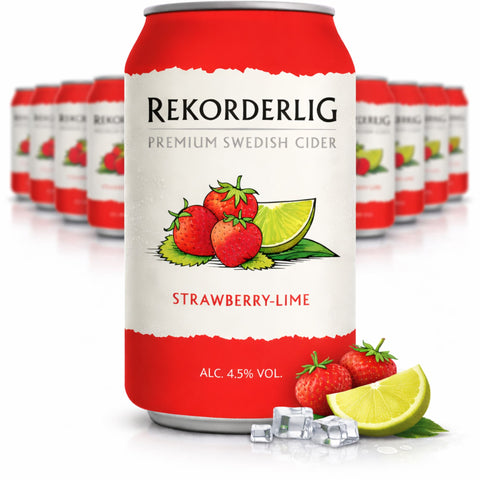 24x Rekorderlig Strawberry/Lime 0,33l 4,5%vol.