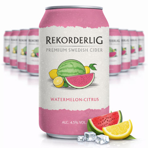 24x Rekorderlig Watermelon/Citrus 0,33l 4,5%vol.
