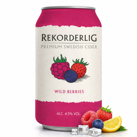24x Rekorderlig Wildberry 0,33l 4,5%vol.