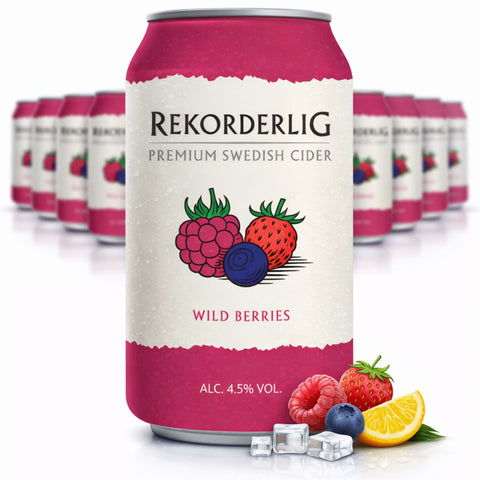 24x Rekorderlig Wildberry 0,33l 4,5%vol.