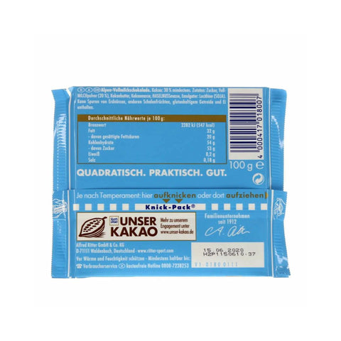 Ritter Sport Alpenmilch 100g