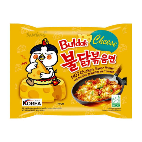Samyang Buldak Hot Chicken Cheese Ramen 140g