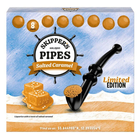 Skippers Pipes Salted Caramel 8er