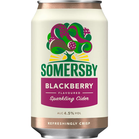 24x Somersby Blackberry / Brombeere Cider 0,33l
