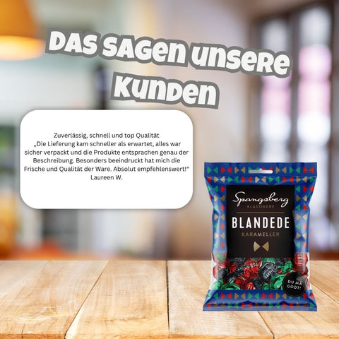 Spangsberg Blandede Karameller 125g