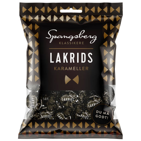 Spangsberg Karameller Mix - Mint, Lakritz, Flode und Blandede 125g