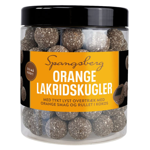 Spangsberg Lakridskugler Orange 450g
