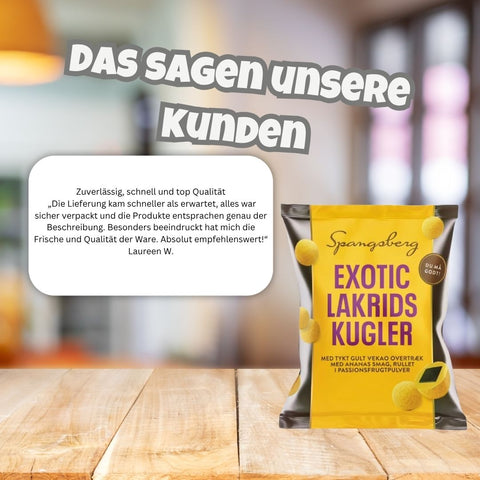 Spangsberg Exotic Lakridskugler 110g