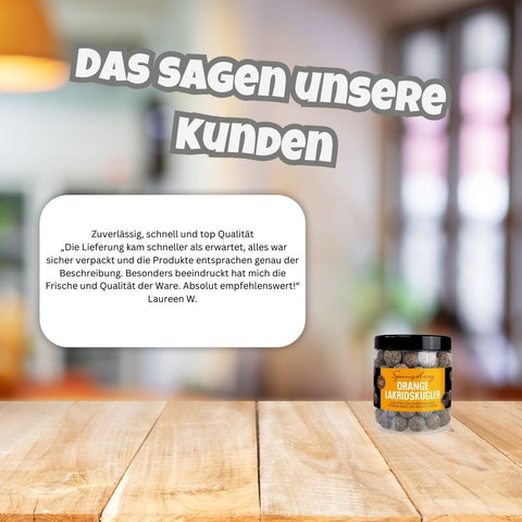 Spangsberg Lakridskugler Orange 450g