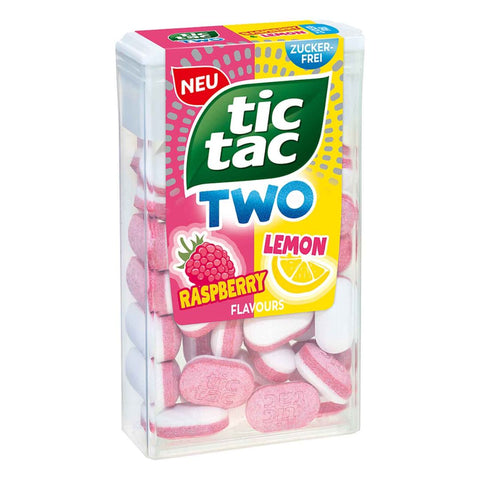 Tic Tac Two Raspberry & Lemon 38,5g