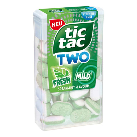 Tic Tac Two Spearmint Fresh & Mild 38,5g