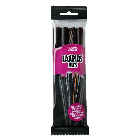 Toms Go'e Stænger Lakrids Hits 4er 100g