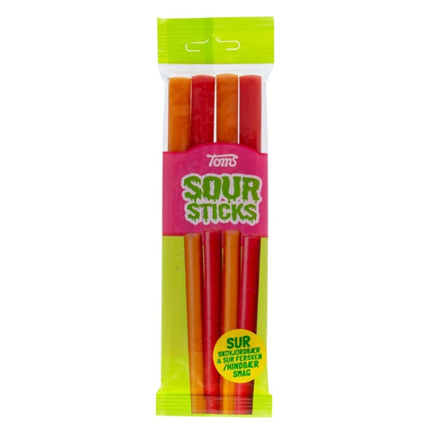 Toms Go'e Stænger Sour Sticks 4er 100g