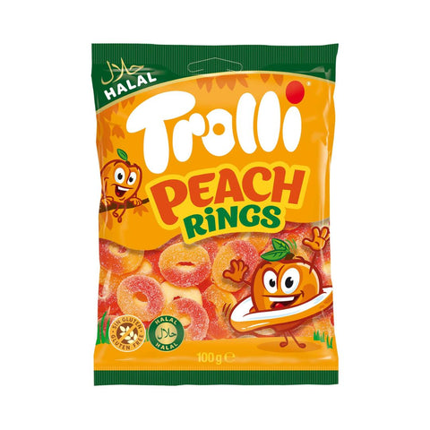 Trolli Pfirsichringe 150g